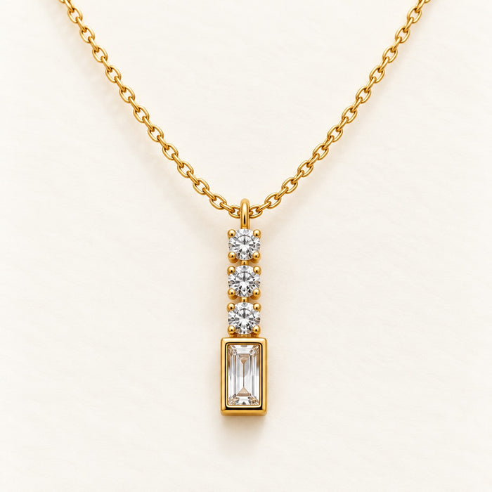 Crystal Cascade Necklace