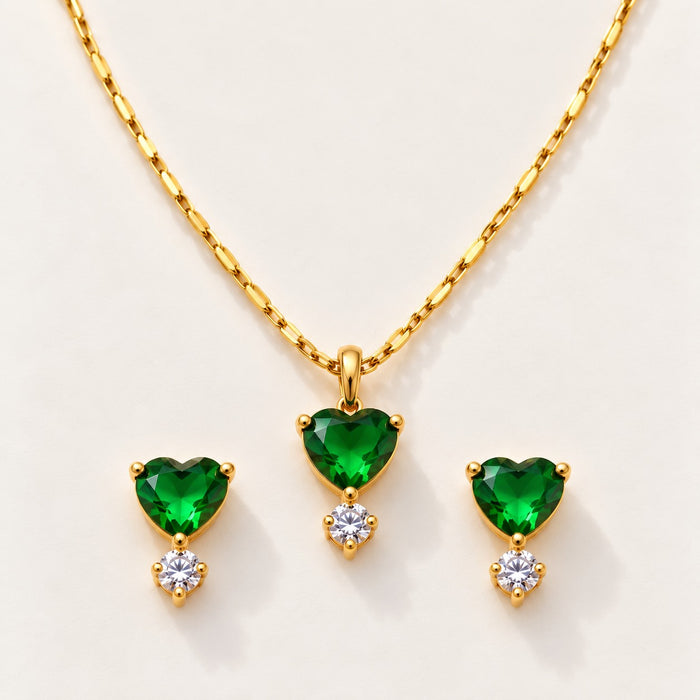 Emerald Heart Set