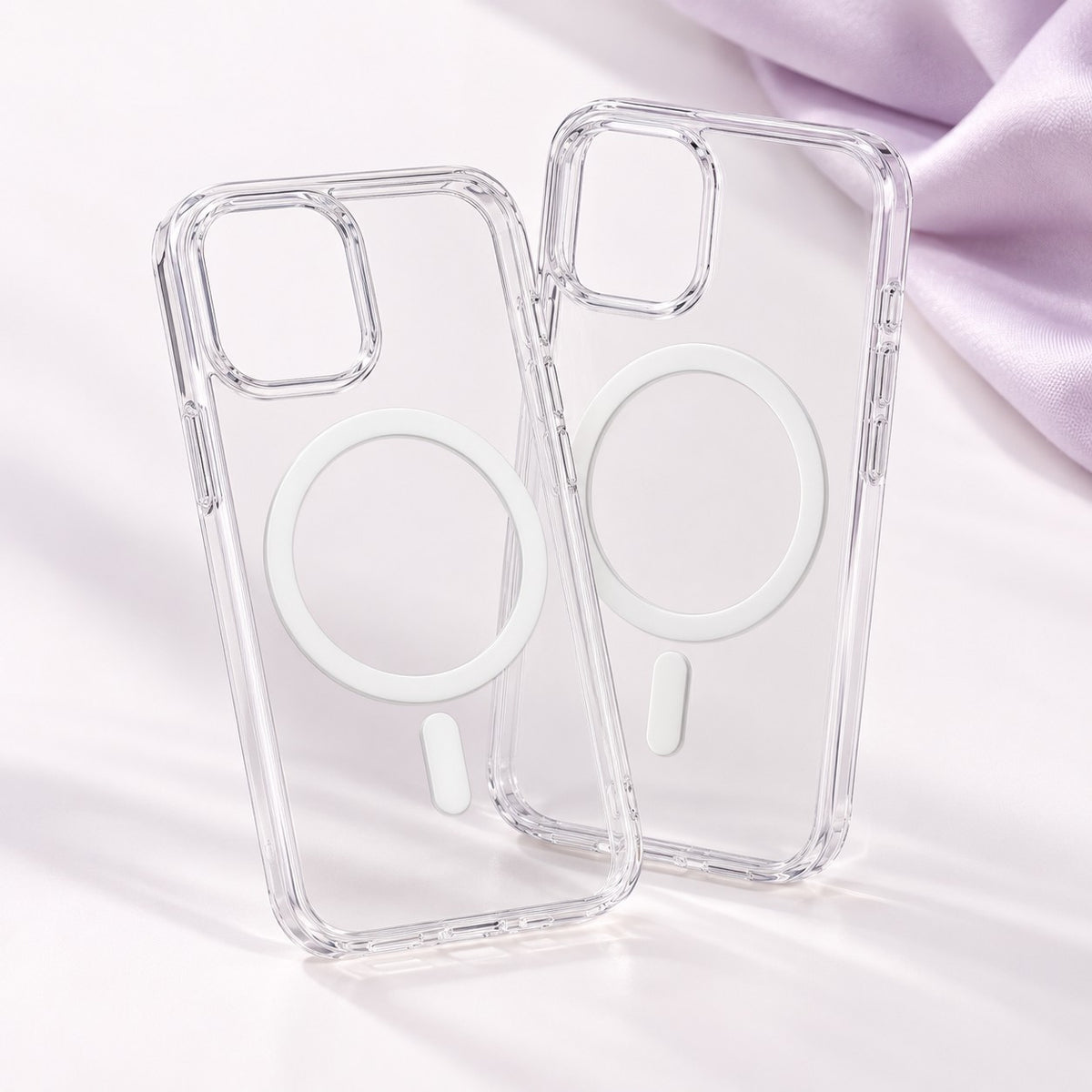 Clear MagSafe Luxury Case – product photo