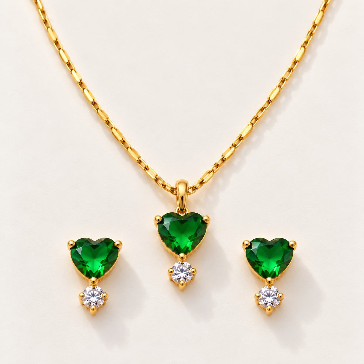 Emerald Heart Set – product photo