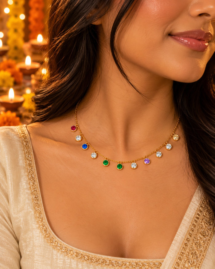 Jewel Drops Necklace