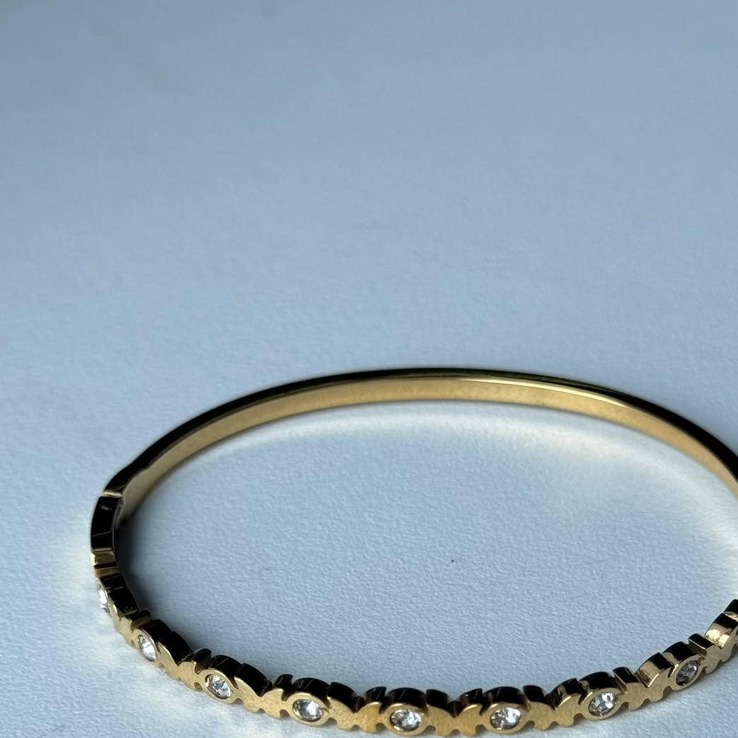 Crystal XO Bangle, real photo