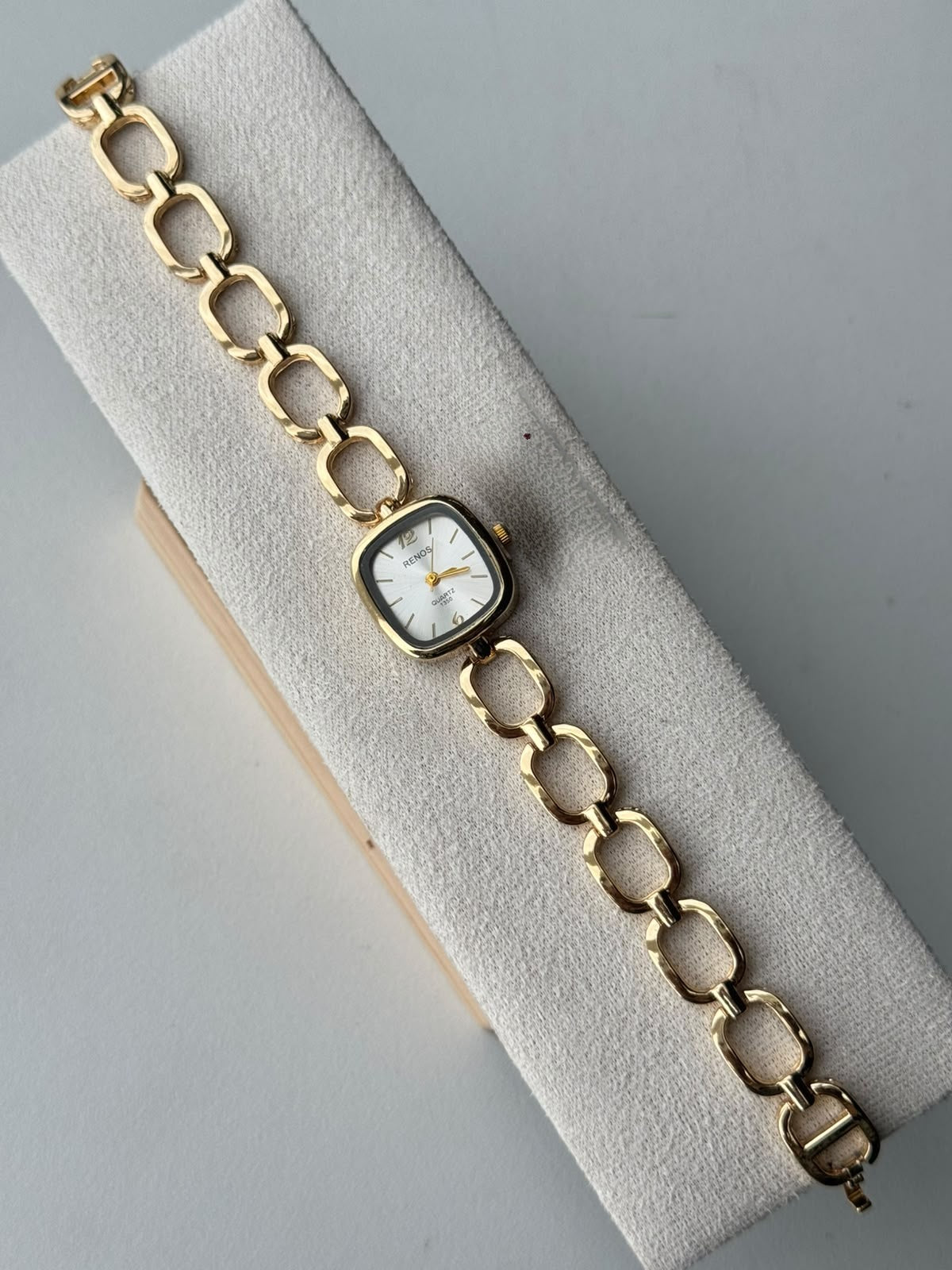 Open Link Square Watch, real photo 1