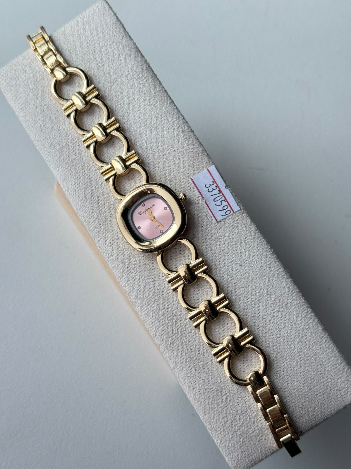 Ring Link Crystal Watch, real photo 2