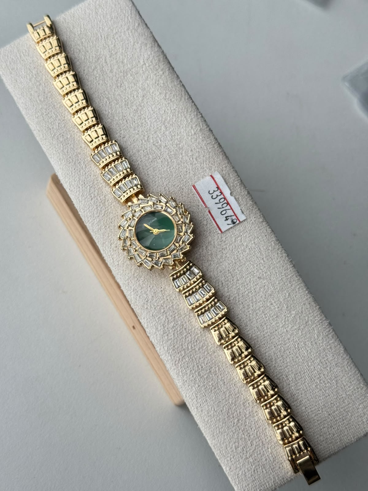 Swirl Baguette Watch, real photo 1