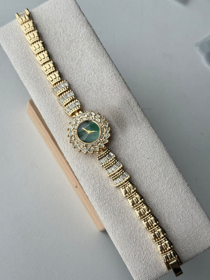 Swirl Baguette Watch