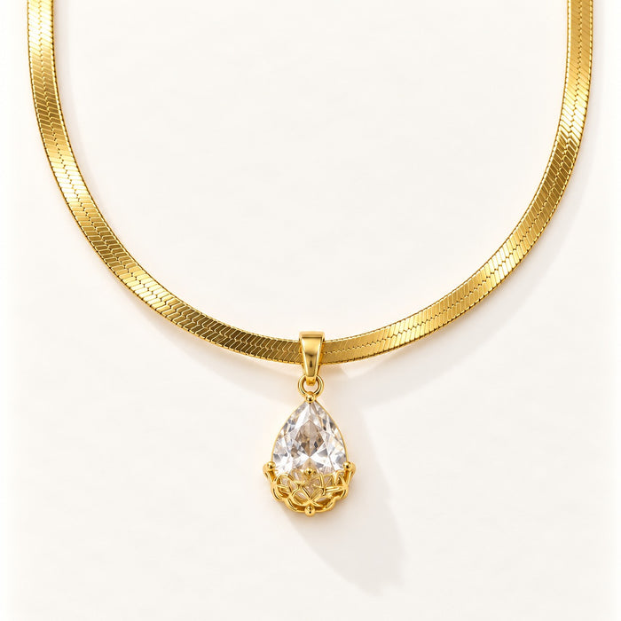 Royal Teardrop Necklace