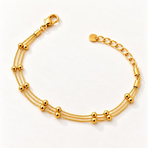 Triple Bead Bracelet – product photo